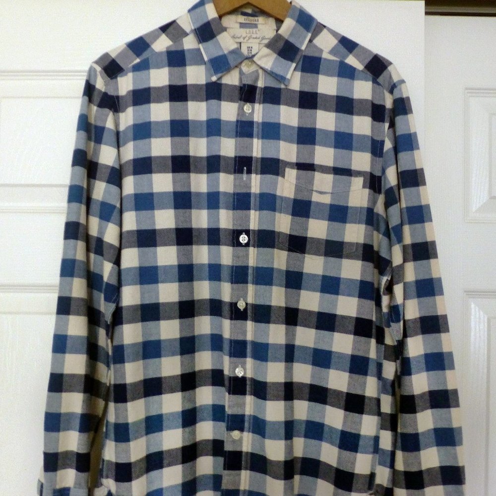 Light blue flannel